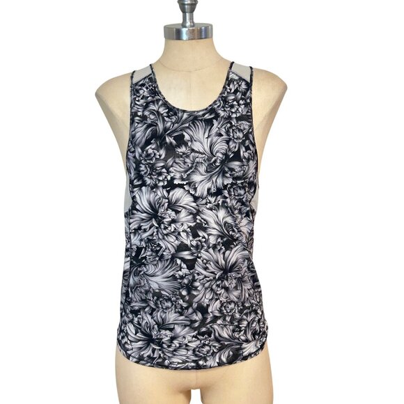 Lululemon Sculpt Tank *Tie Back Night Garden Ice Grey Black Ice Grey size 6 - Picture 6 of 10